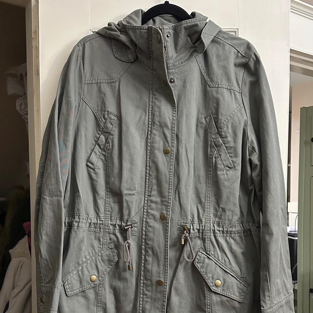 Style & Co Women's Hooded Jacket